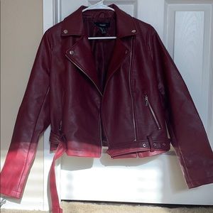 Forever 21 women’s leather jacket